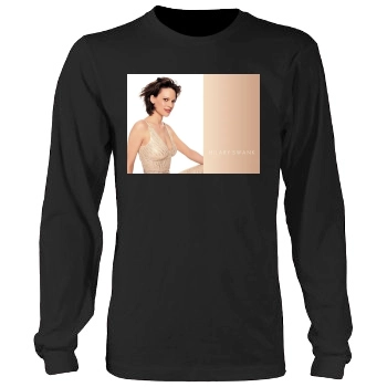 Hilary Swank Men's Heavy Long Sleeve TShirt