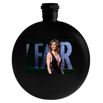 Hilary Swank Round Flask