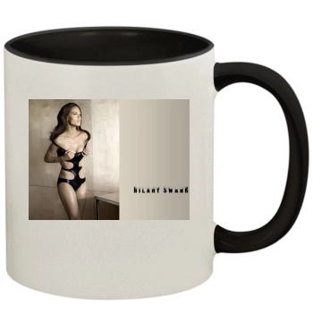 Hilary Swank 11oz Colored Inner & Handle Mug