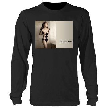 Hilary Swank Men's Heavy Long Sleeve TShirt