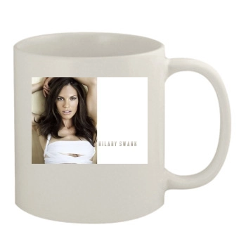 Hilary Swank 11oz White Mug