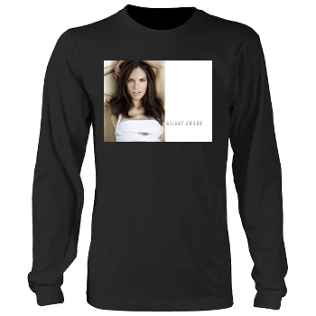 Hilary Swank Men's Heavy Long Sleeve TShirt