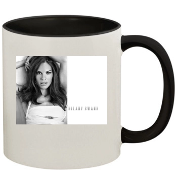 Hilary Swank 11oz Colored Inner & Handle Mug