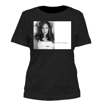 Hilary Swank Women's Cut T-Shirt