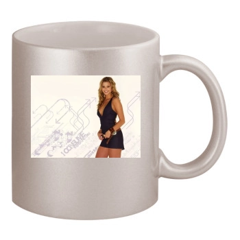 Holly Valance 11oz Metallic Silver Mug