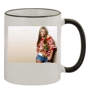 Holly Valance 11oz Colored Rim & Handle Mug