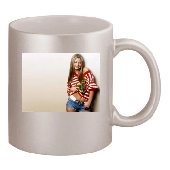 Holly Valance 11oz Metallic Silver Mug