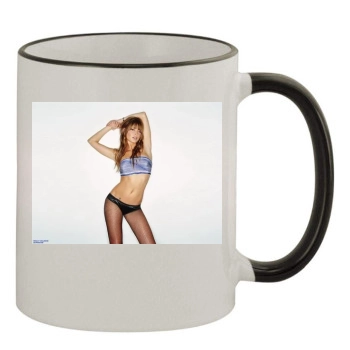 Holly Valance 11oz Colored Rim & Handle Mug