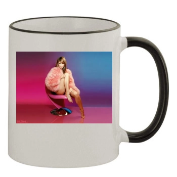 Holly Valance 11oz Colored Rim & Handle Mug