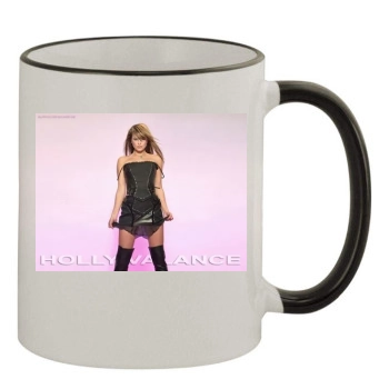 Holly Valance 11oz Colored Rim & Handle Mug