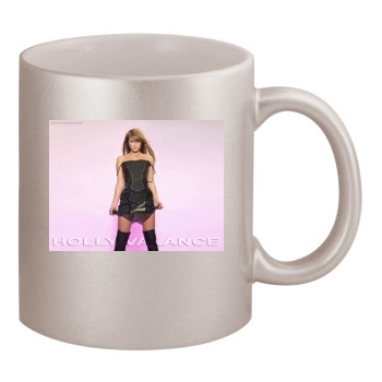 Holly Valance 11oz Metallic Silver Mug