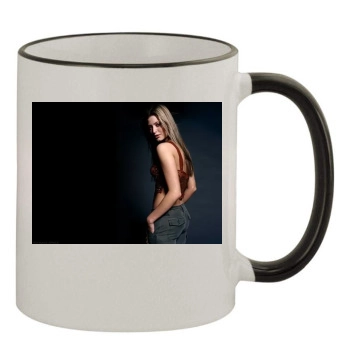 Holly Valance 11oz Colored Rim & Handle Mug