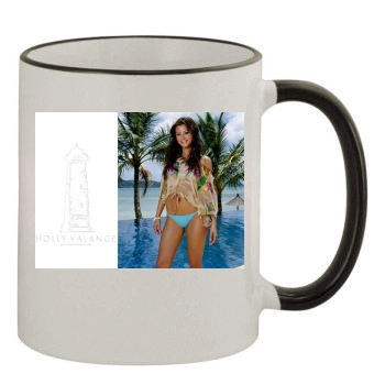 Holly Valance 11oz Colored Rim & Handle Mug