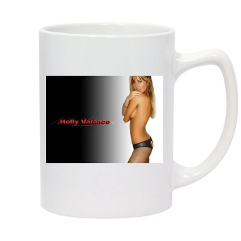 Holly Valance 14oz White Statesman Mug