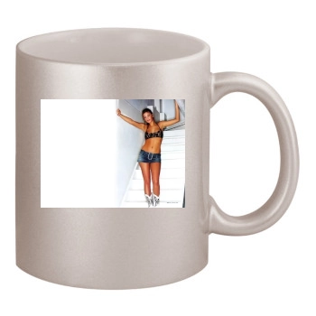 Holly Valance 11oz Metallic Silver Mug