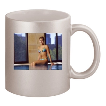 Holly Valance 11oz Metallic Silver Mug