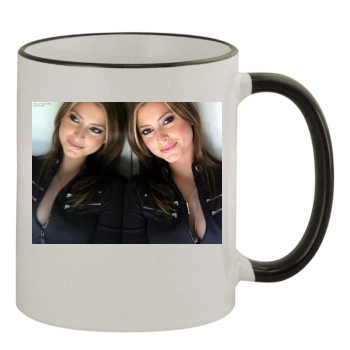 Holly Valance 11oz Colored Rim & Handle Mug