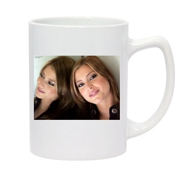 Holly Valance 14oz White Statesman Mug