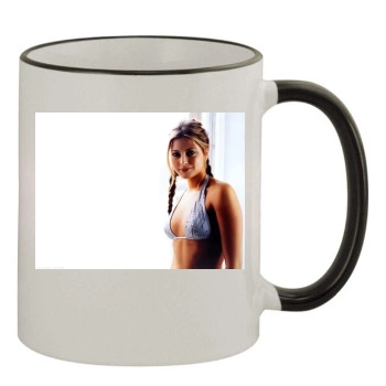 Holly Valance 11oz Colored Rim & Handle Mug