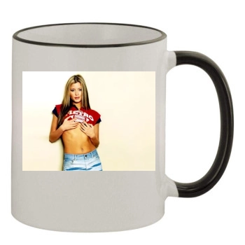 Holly Valance 11oz Colored Rim & Handle Mug