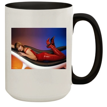 Holly Valance 15oz Colored Inner & Handle Mug