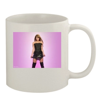 Holly Valance 11oz White Mug