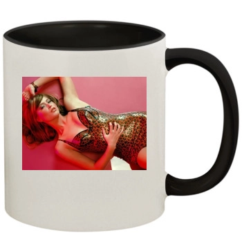 Holly Valance 11oz Colored Inner & Handle Mug