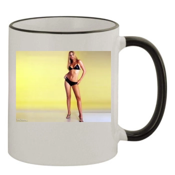 Holly Valance 11oz Colored Rim & Handle Mug