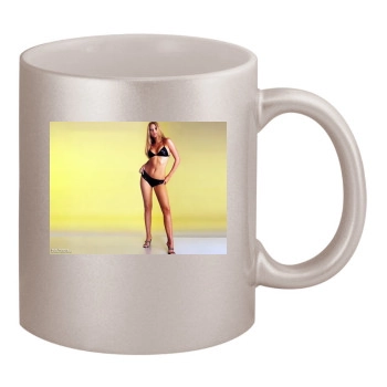 Holly Valance 11oz Metallic Silver Mug