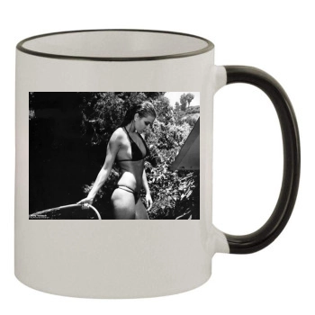 Holly Valance 11oz Colored Rim & Handle Mug