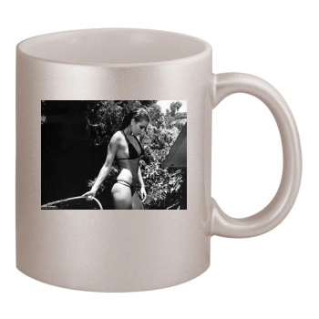 Holly Valance 11oz Metallic Silver Mug