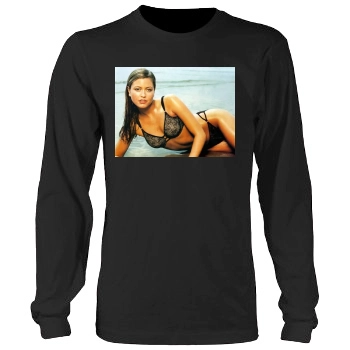 Holly Valance Men's Heavy Long Sleeve TShirt