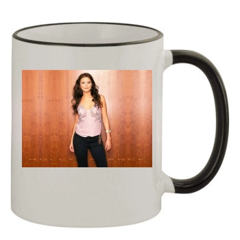 Holly Valance 11oz Colored Rim & Handle Mug