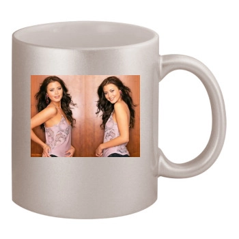 Holly Valance 11oz Metallic Silver Mug