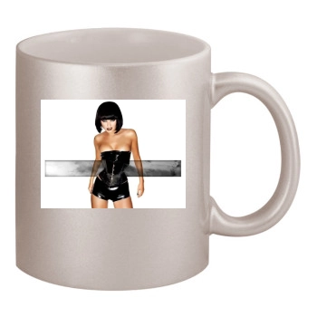 Holly Valance 11oz Metallic Silver Mug