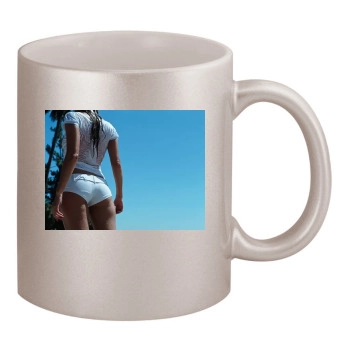 Holly Valance 11oz Metallic Silver Mug