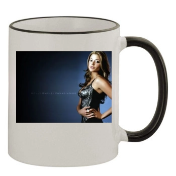 Holly Valance 11oz Colored Rim & Handle Mug