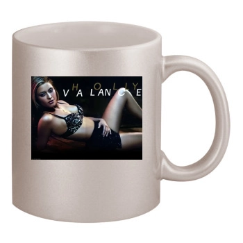 Holly Valance 11oz Metallic Silver Mug