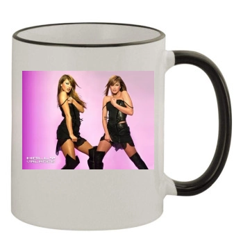 Holly Valance 11oz Colored Rim & Handle Mug