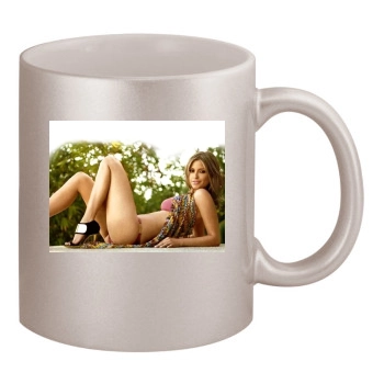 Holly Valance 11oz Metallic Silver Mug