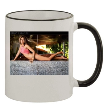 Holly Valance 11oz Colored Rim & Handle Mug