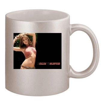 Holly Valance 11oz Metallic Silver Mug