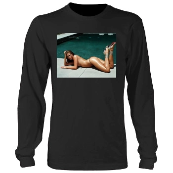 Holly Valance Men's Heavy Long Sleeve TShirt