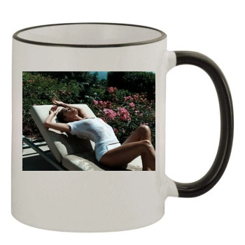 Holly Valance 11oz Colored Rim & Handle Mug