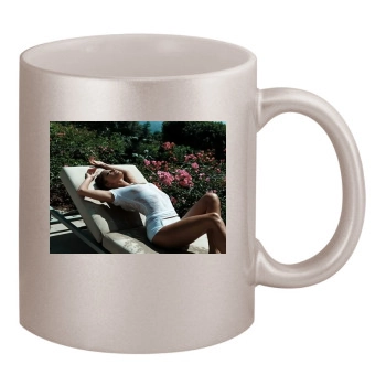 Holly Valance 11oz Metallic Silver Mug