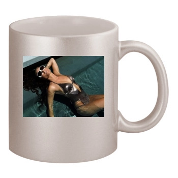 Holly Valance 11oz Metallic Silver Mug