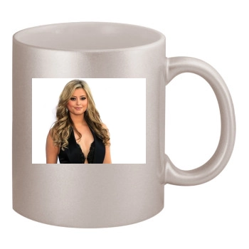 Holly Valance 11oz Metallic Silver Mug