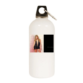 Holly Valance White Water Bottle With Carabiner