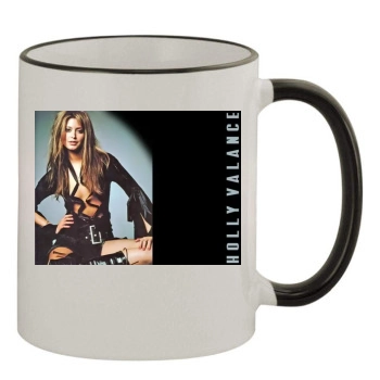 Holly Valance 11oz Colored Rim & Handle Mug