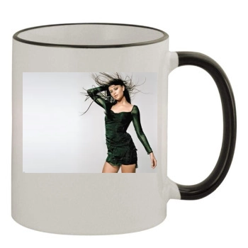 Holly Valance 11oz Colored Rim & Handle Mug